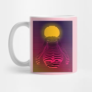 Sun Salutation for the Sun Goddess Mug